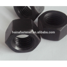 DIN 934 Black Hex Nut M10,Black Oixed Plate